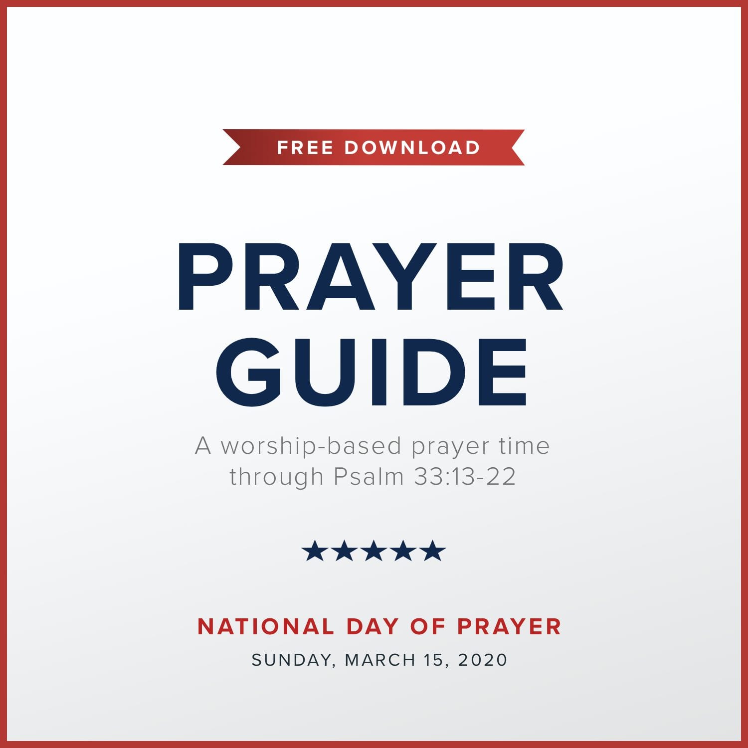 Free Prayer Guide PDF Download Strategic Renewal